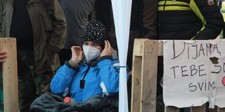 Дијана Хрка у приватној болници на свој захтев