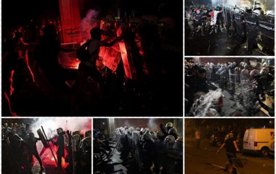 Блокадерска логика: „Стоп крвавим кошуљама“, „1 од 5 милиона“, „Србија против насиља“, протести почели на таласу против насиља, а завршили као промотери насиља