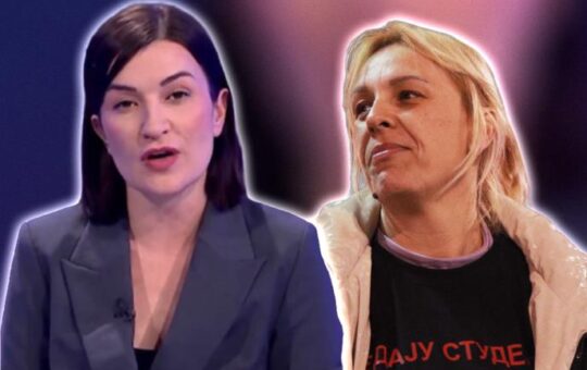 ДУГО СУ ЧЕКАЛИ! НОВА С НАПАЛА ДИЈАНУ ХРКУ, „СТУДЕНТИ“ БЛОКАДЕРИ ОДУШЕВЉЕНИ: „Данас је испред Скупштине у шатору кувала, нисмо следбеници култа личности“