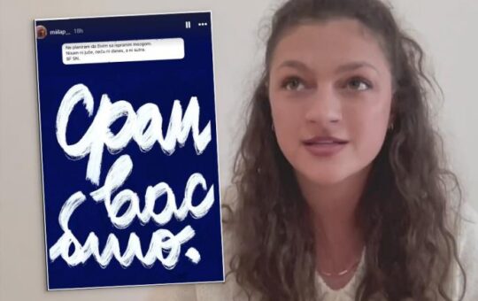 УДАР НА БЛОКАДЕРЕ ИЗ ХРВАТСКЕ, ОГЛАСИЛА СЕ МИЛА ПАЈИЋ! Блокадерка из организације „Став“ бесна после саопштења студената у блокади: „СРАМ ВАС БИЛО!“