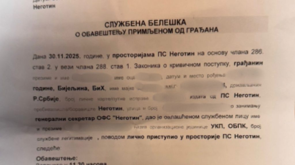 БЛОКАДЕРИ У НЕМОЋИ КРЕНУЛИ ДА КУПУЈУ ГЛАСОВЕ У НЕГОТИНУ! Уследиле кривичне пријаве!