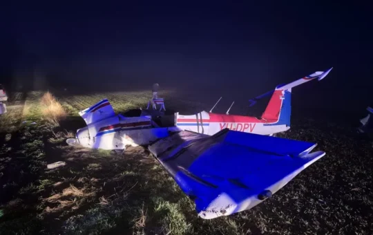 Пад спортског авиона