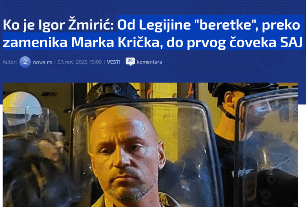„Од Легијине ‘беретке’ до првог човека САЈ-а“: Како је Н1 исконструисао непријатеља од официра који им не одговара