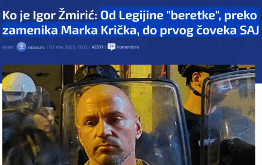 „Од Легијине ‘беретке’ до првог човека САЈ-а“: Како је Н1 исконструисао непријатеља од официра који им не одговара