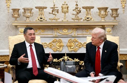 Жапаров и Трамп Поговорили