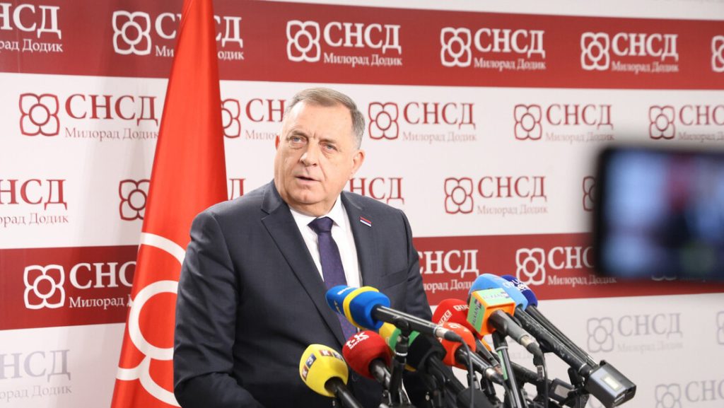 Суд одбацио предлог ЦИК-а: Додик остаје председник СНСД-а