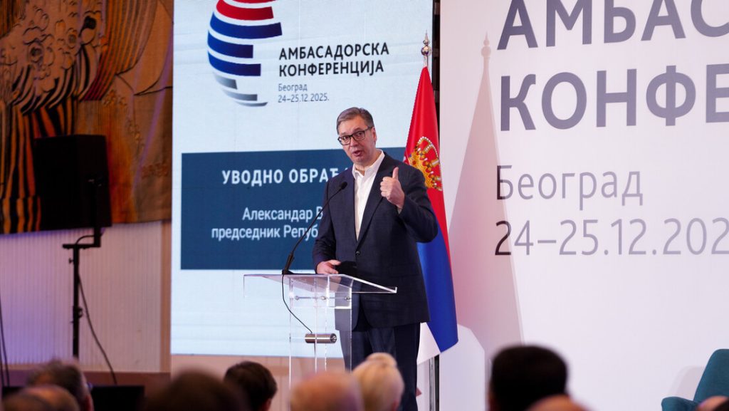 Вучић на Амбасадорској конференцији у Београду: Косово је било и биће Србија и око тога нема расправе