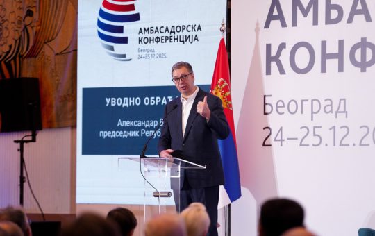 Вучић на Амбасадорској конференцији у Београду: Косово је било и биће Србија и око тога нема расправе