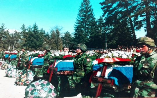 Посмртни остаци војника убијених у Лори