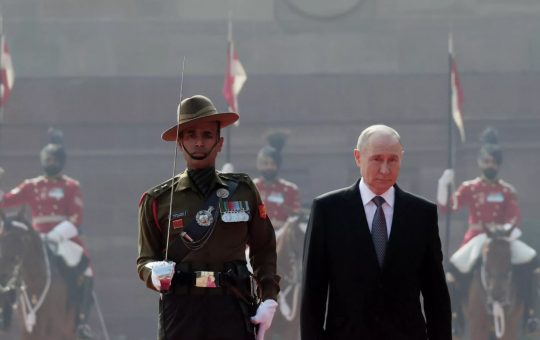 Путин у Индији