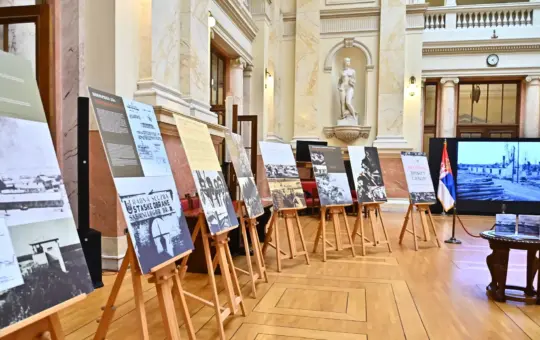 Дачић: Ово је наша земља, захтеви да се изложба о Јасеновцу уклони из скупштине су увредљиви