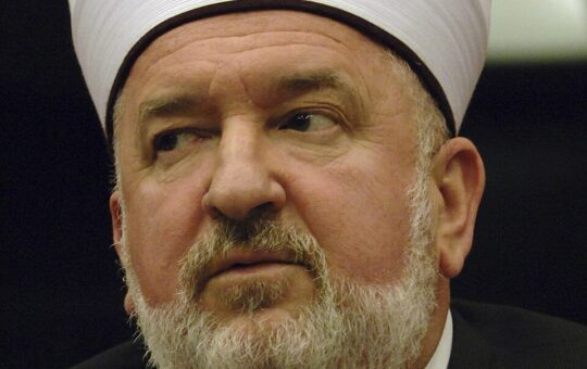Meeting with the Head of the Islamic Community in Bosnia.