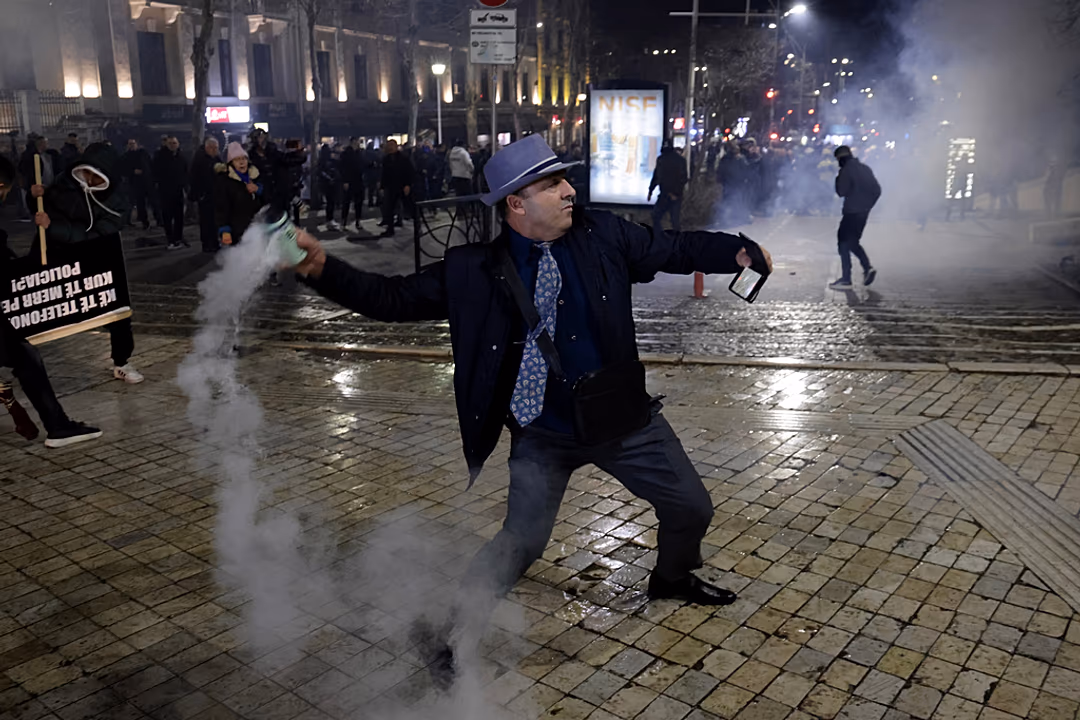 Протест Тирана