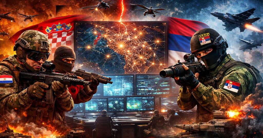 Serbia-Albania-Croatia-Balkan-front