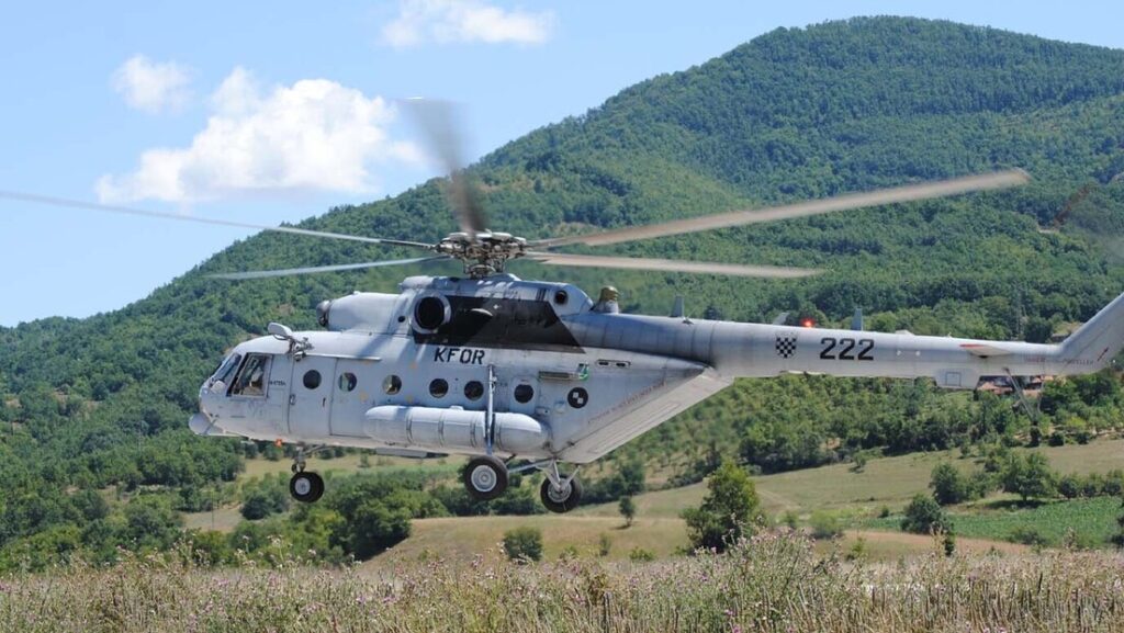 Хрвати КФОР на Јарињу