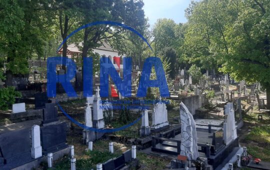 Ивањица јазавци на гробљу