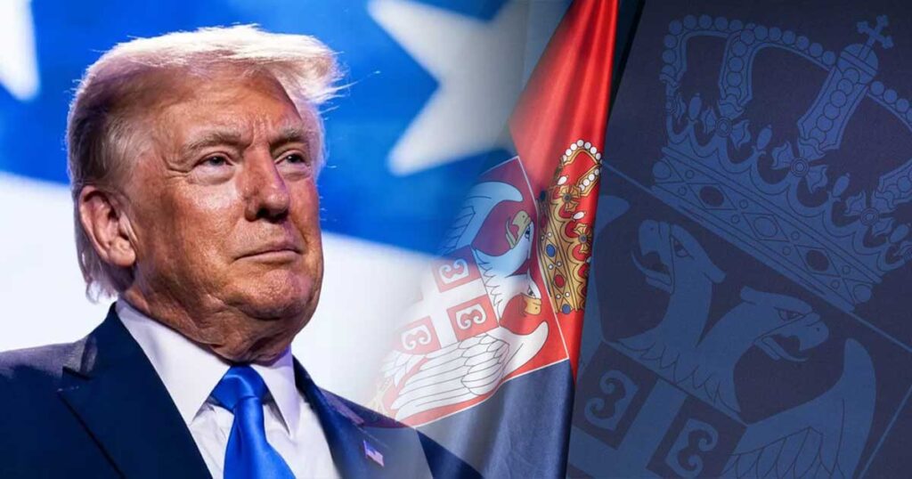 Trump-Serbia