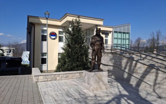 Раде Радовић споменик