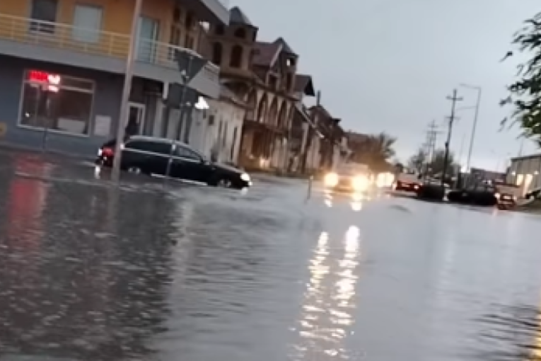 Вршац под водом