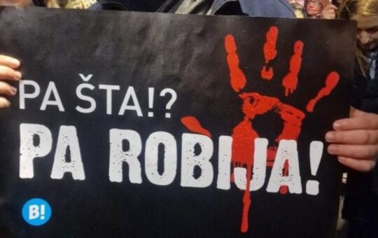 Крваве шаке, блокадери, трагедија