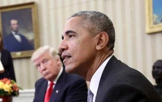Обама Трамп