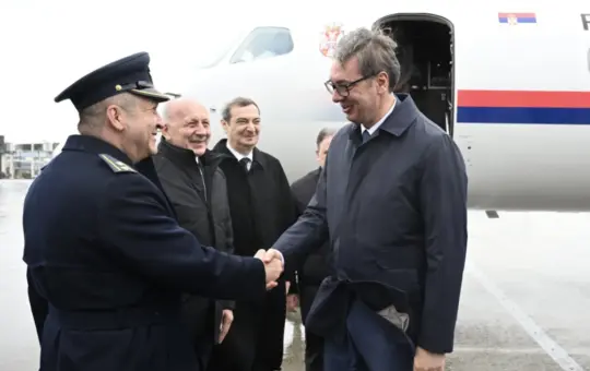 Вучић у Азербејџану