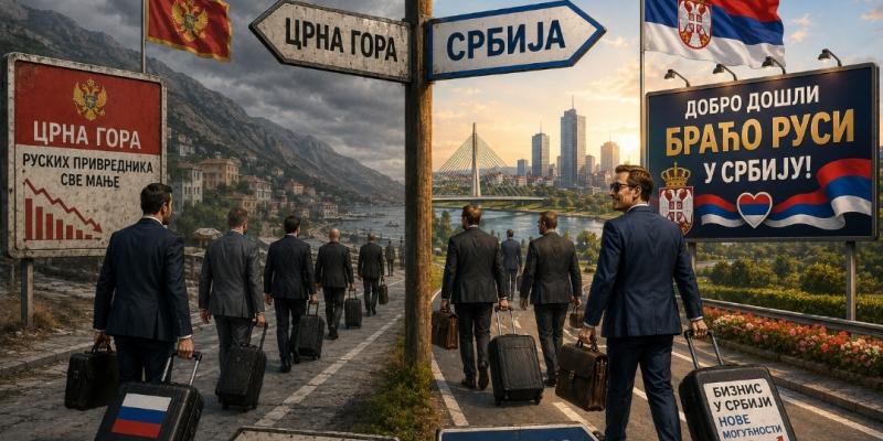 црна гора србија странци