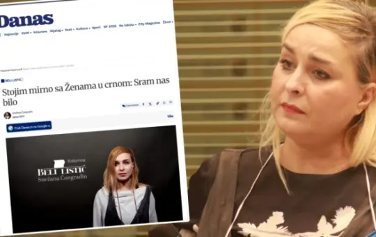 Колумна у Данасу открила праву агенду блокадера: Исти програм као „Жене у црном“, траже признање тзв. геноцида у Сребреници