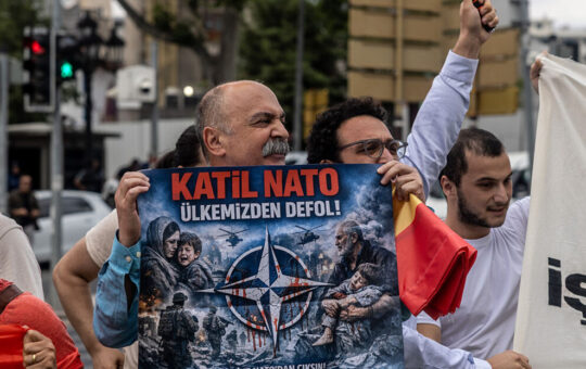 Протести против НАТО-а у Турској уочи самита: Више од 100 ухапшених у Анкари