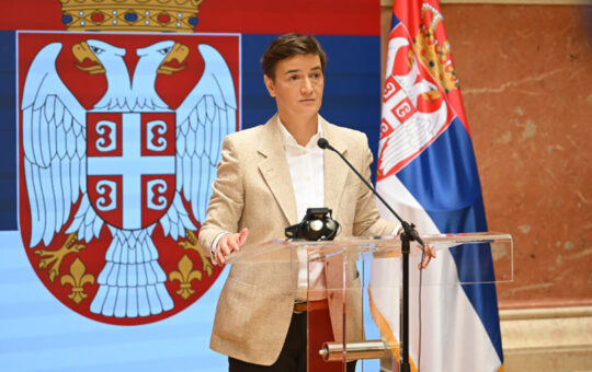Брнабић и Стефанчук отварају велику ЕУ конференцију у Палати Србија