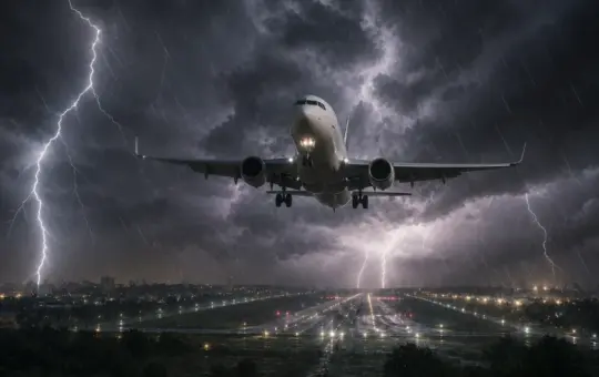 авион невреме