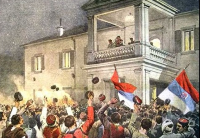 Kraljevina-Crna-Gora-Cetinje-kralj-Nikola-trobojke