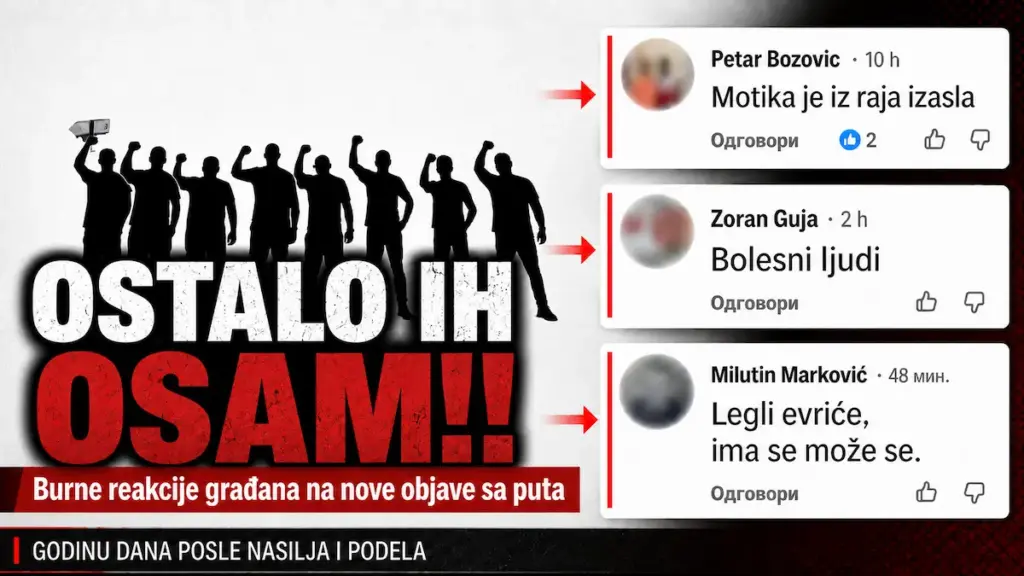 ПОЛИТИКА КОЈА ЈЕ ОСТАВИЛА ПОДЕЛЕ, РАЧУНЕ И ПРАЗНЕ УЛИЦЕ: За годишњицу блокада окупило их се само осморо!
