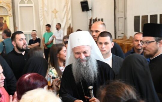 Патријарх Порфирије у Никшићу