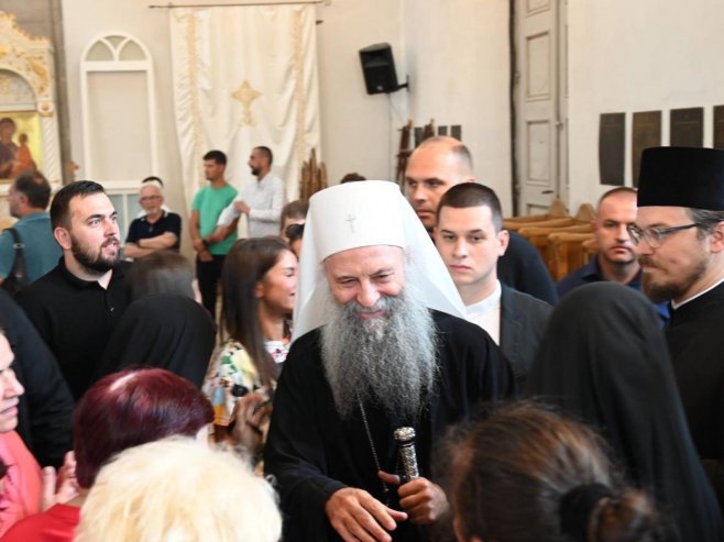 Патријарх Порфирије у Никшићу