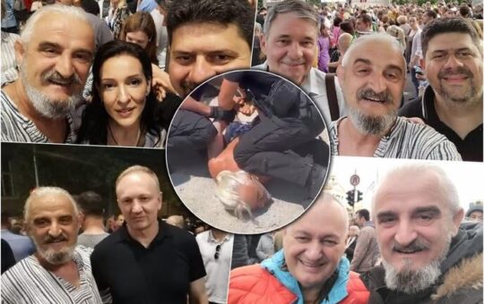 Ухапшени због претњи смрћу тужиоцу и министру виђен је на свим протестима са лидерима опозиције