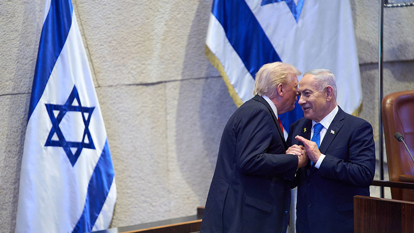 Трамп Нетанјаху