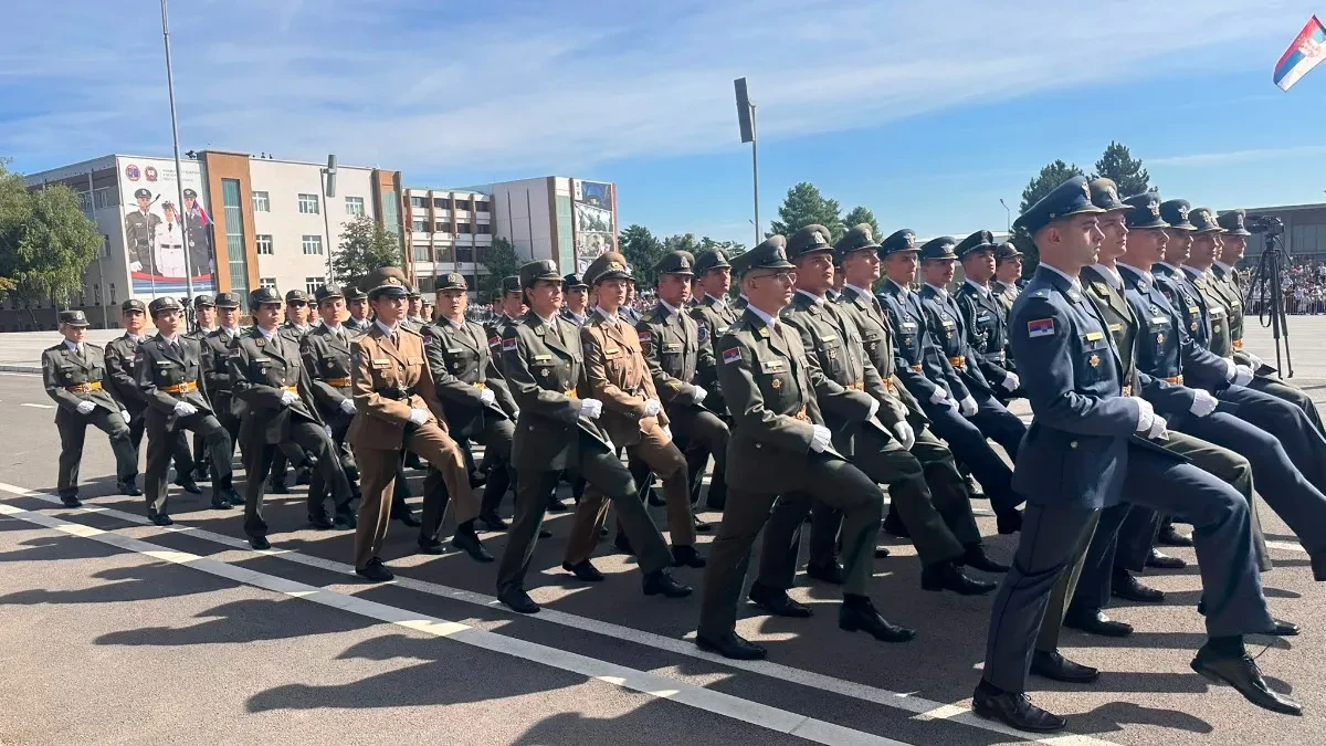 Свечаност поводом промоције најмлађих официра Војске Србије, присуствује председник Вучић