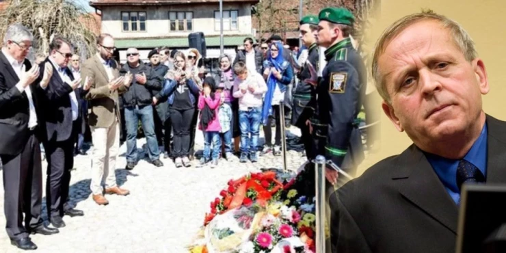 ДВОСТРУКИ АРШИНИ ЕВРОПЕ И САРАЈЕВСКА „ПРАВДА“ НА ДВА КАНТАРА: Нападају Србе због Младића, а осуђеном Расиму Делићу клањали се и приредили војне почасти