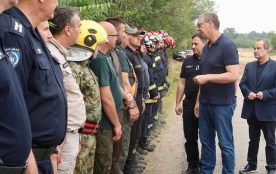 Вучић из Делиблатске пешчаре: Европа нема то што смо добили од Русије