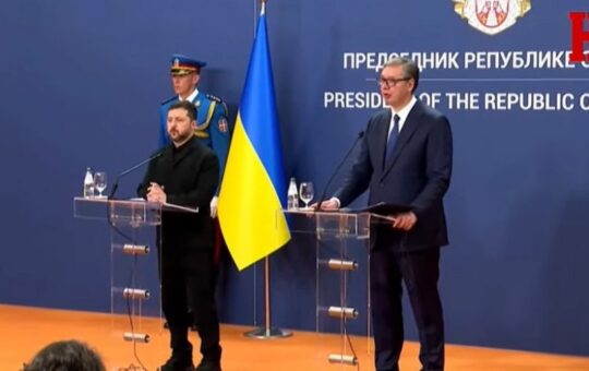 „УКРАЈИНА НИЈЕ ПРИЗНАЛА ТЗВ. КОСОВО“: Вучић поручио да Србија подржава територијални интегритет Украјине, као што Кијев подржава Србију
