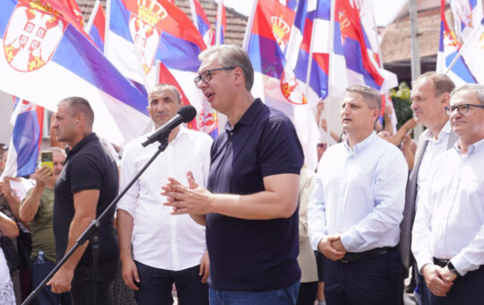 Вучић у Коцељеви: Морамо да учинимо све да људи остану на својим огњиштима