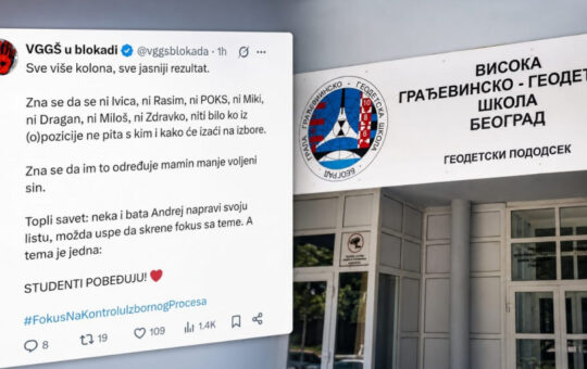 Блокадери оптужили опозицију да не одлучује сама: На мети Ђилас, Понош, Алексић и Јовановић
