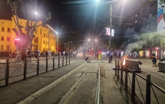 блокадери код Правног факултета