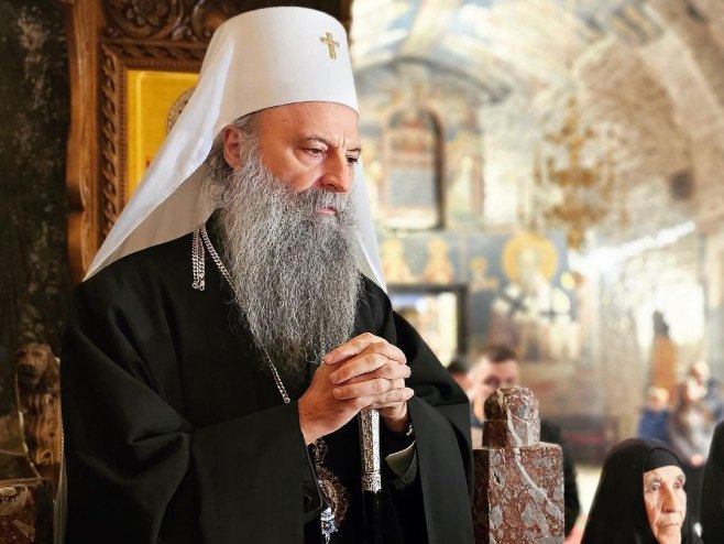 Патријарх Порфирије у Храму Светог Саве угостио децу из дијаспоре, региона и Косова и Метохије