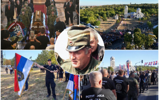 „ДАНАС СЕ ПИШЕ ИСТОРИЈА СРПСКОГ НАРОДА“: Остојић одао почаст Ратку Младићу у Београду