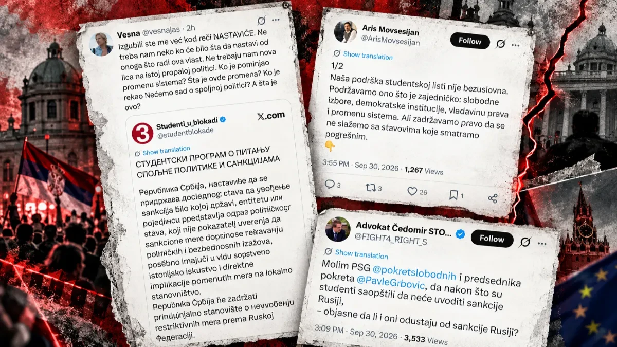блокадери преписка