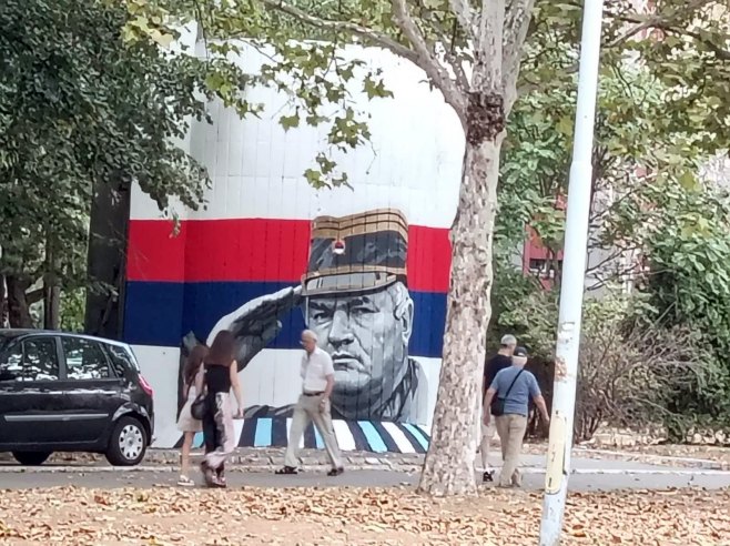 Мурал Ратку Младићу