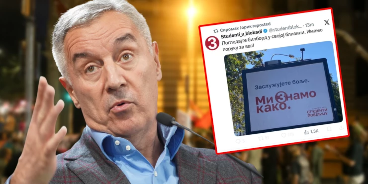ОД МИЛА УЗЕЛИ И НОВАЦ И СЛОГАН: Испливао нови доказ везе блокадерске листе и Ђукановића