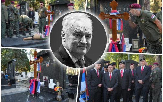 Четрдесет дана од смрти генерала Ратка Младића: Породица, пријатељи и саборци одају му почаст на Топчидеру